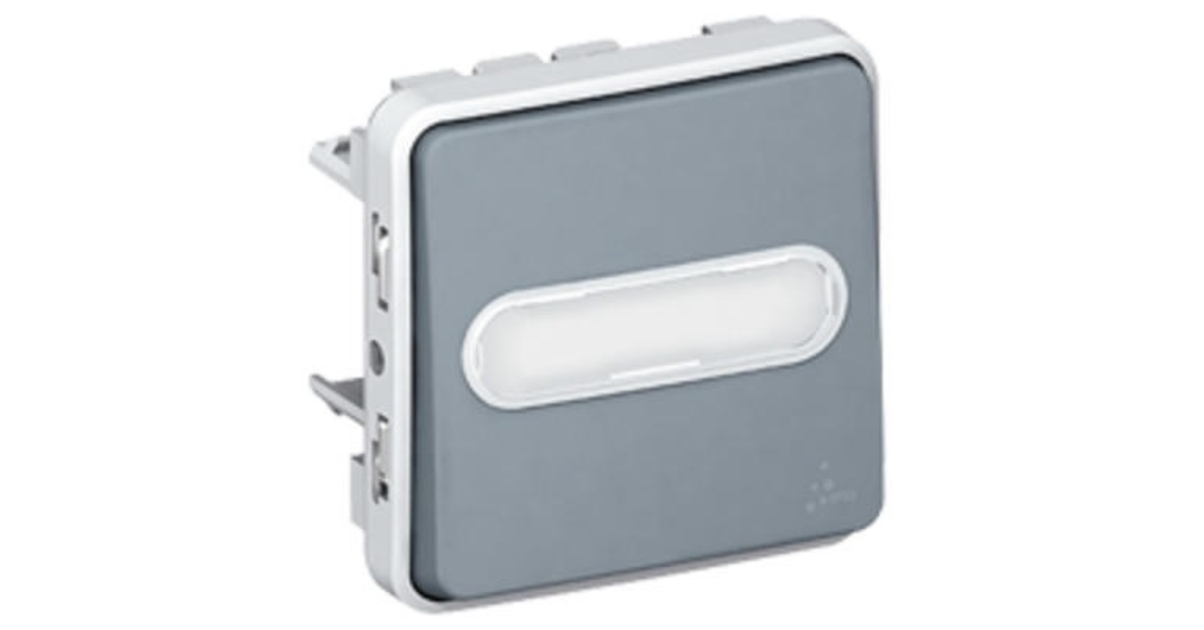 069616L - LEGRAND - Poussoir inverseur lumineux Plexo - 10A - A composer