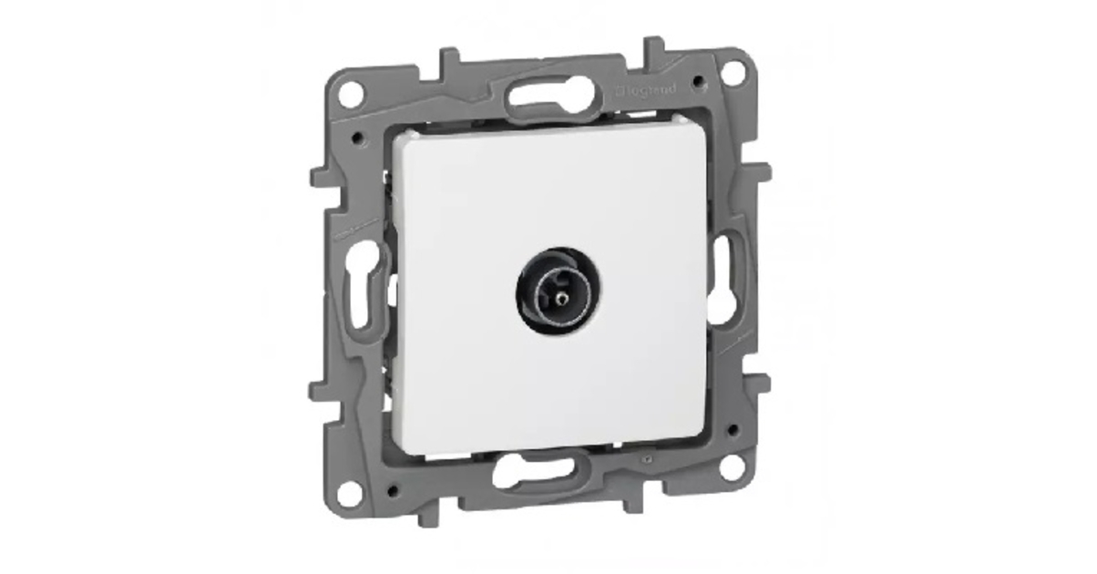 LEGRAND NILOE LOT de 10 Prises TV simple mâle - étoile blindée – 664751