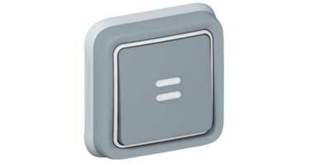 Poussoir Inverseur Legrand Sagane PEV1PL Pour Boîtier Plexo - Pièce électrique à L'unité