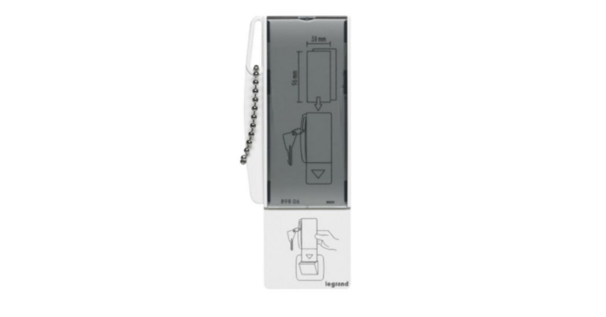 Doigt Interrupteur Poussoir Legrand Sagane 85903 Graphimat - Pour Porte-étiquette