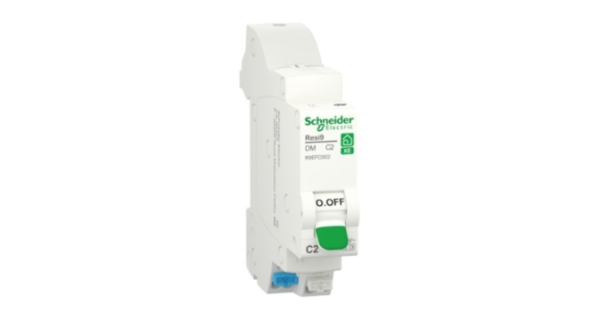 Resi9 XE disjoncteur modulaire 1P+N 16A courbe C Embrochable