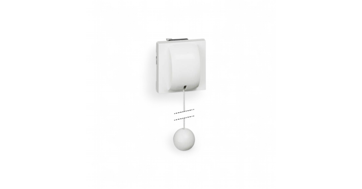 Interrupteur ou va-et-vient 10AX 250V~ Mosaic 2 modules - blanc