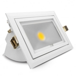 MIIDEX - Spot LED Rectangulaire Orientable - 30W - 3000°K - Réf - 7690