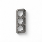 legrand-support-plaque-etanche-pour-montage-encastre-3-postes-plexo-gris-069687l