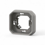 legrand-support-plaque-etanche-pour-montage-encastre-1-poste-plexo-gris-069681l