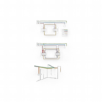 SCHNEIDER ELECTRIC - Odace double va-et-vient Blanc connexion rapide à vis - REF S520214