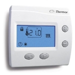 THERMOR Thermostat d'ambiance digital KS pour plancher chauffant électrique - Blanc Réf 400104