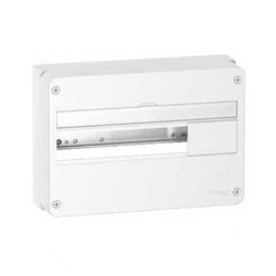 Coffret électrique étanche Schneider Electric 8m,4a 90x100 - Intensité Nominale 63A - Acier Allié - 4 Circuits Triphasé - Pour Installations électriques Professionnelles