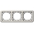 LEGRAND Support plaque pour encastré Prog Plexo composable blanc 3 postes horizontales 069698