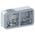 legrand boitier plexo composable gris 2 postes 069672