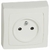 LEGRAND - Prise 2P avec éclips de protection appareillage saillie complet - blanc - REF 086022