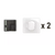 LEGRAND Prêt-à-Poser connectable Céliane créer un va-et-vient avec micromodule et commandes sans fils - Blanc