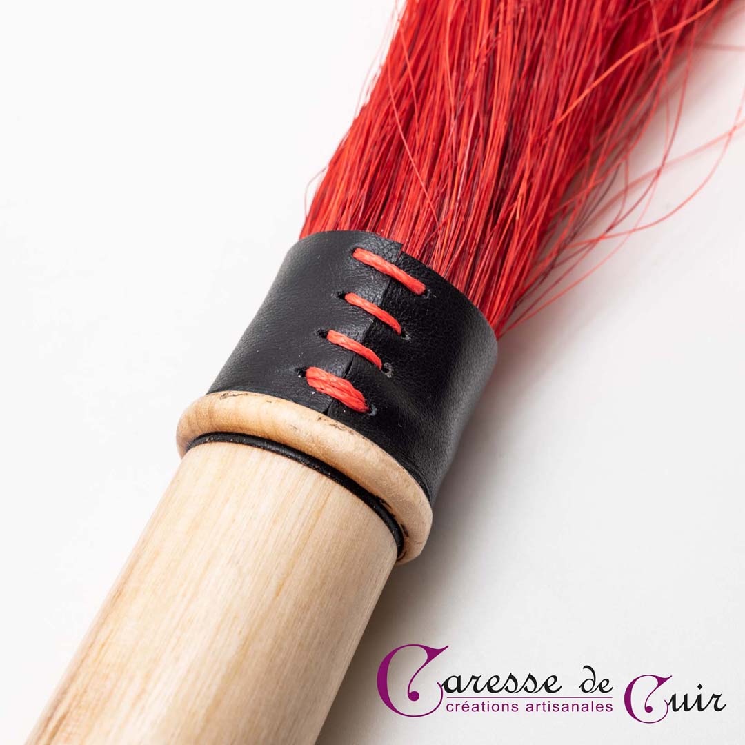 Manche En Bois De Charme Kirschen - Diamètre 45 Mm, Longueur 160 Mm, Avec Deux Viroles, Pour Ciseaux De Charpentier