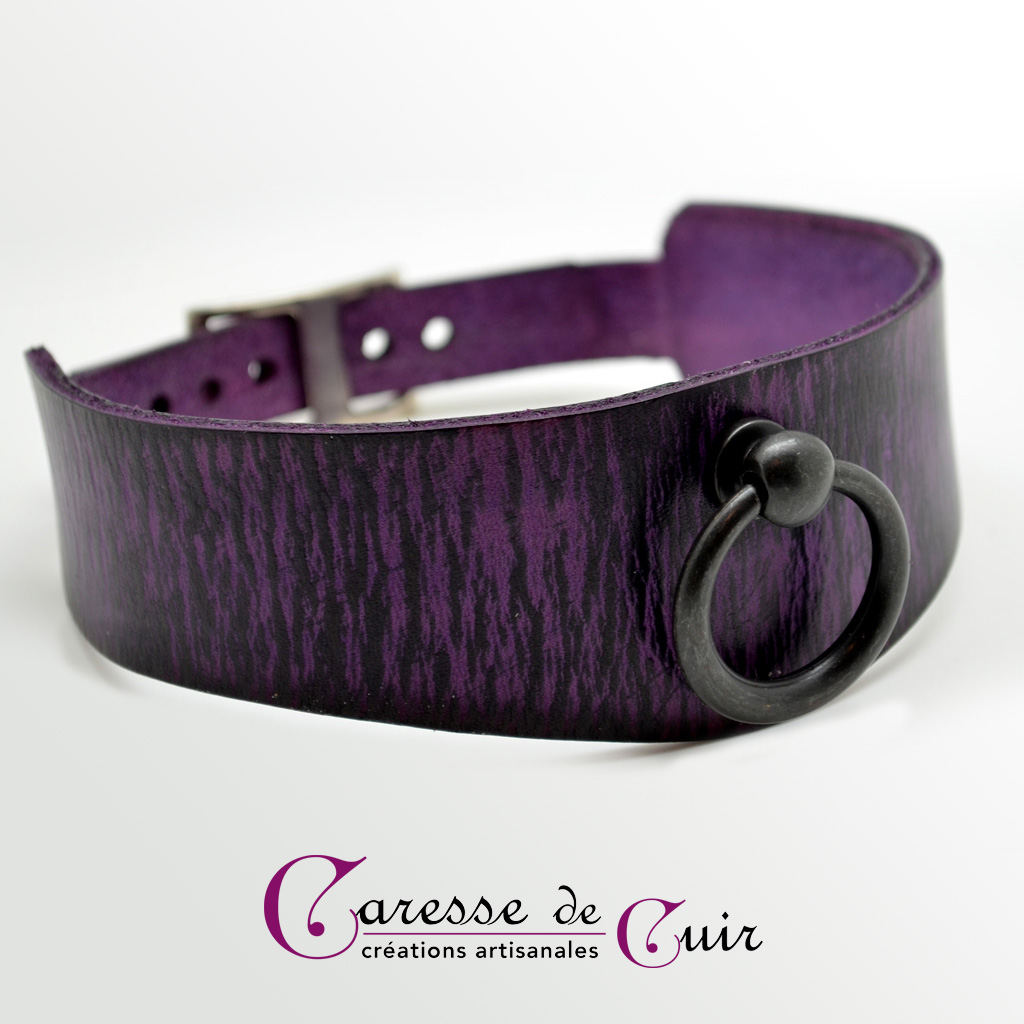collier-sm-cuir-violet-veinage-noir-2