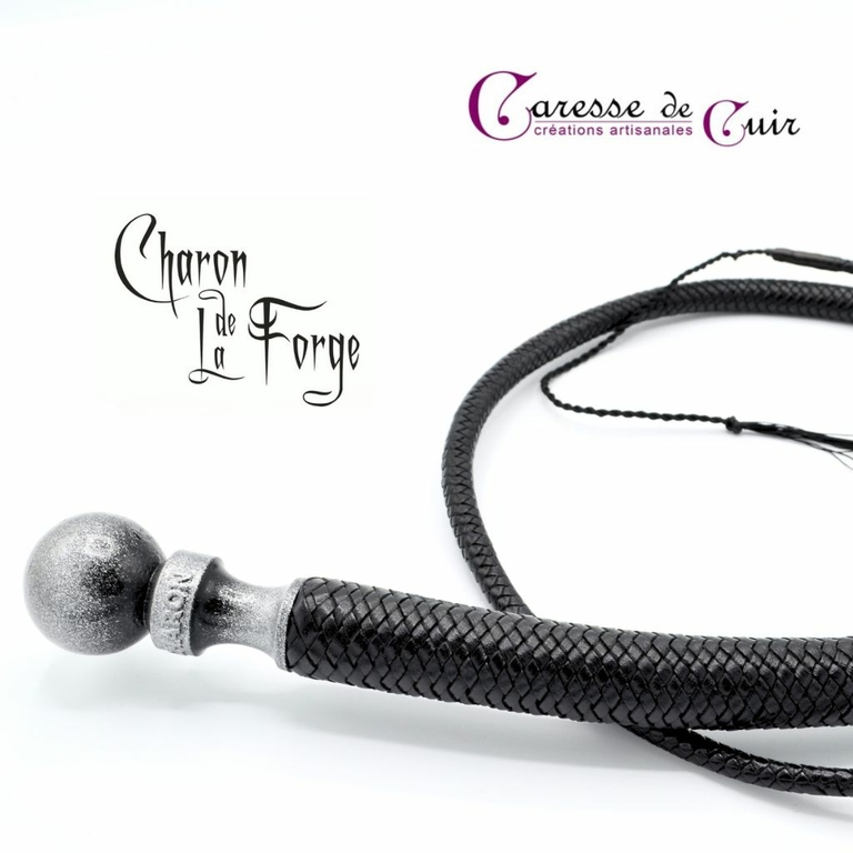 Fouet En Cuir De Kangourou Véritable 3 Pieds - 12 Tresses Style 704836
