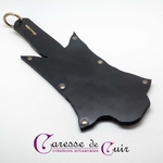 paddle-patte-autruche-doré-caresse-de-cuir-1