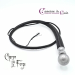 Fouet-Charon-noir-boule-caressedecuir