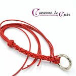 Martinet-tout-cuir-manche-tresse-caresse-de-cuir-rouge-1
