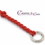 Martinet-tout-cuir-manche-tresse-caresse-de-cuir-rouge-2