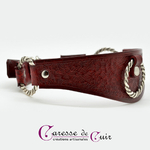 collier-cuir-rouge-sm-martellage-trois-anneaux-1