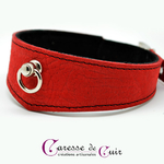 collier-cuir-rouge-veiné-sm-anneau-doublure-velours-2