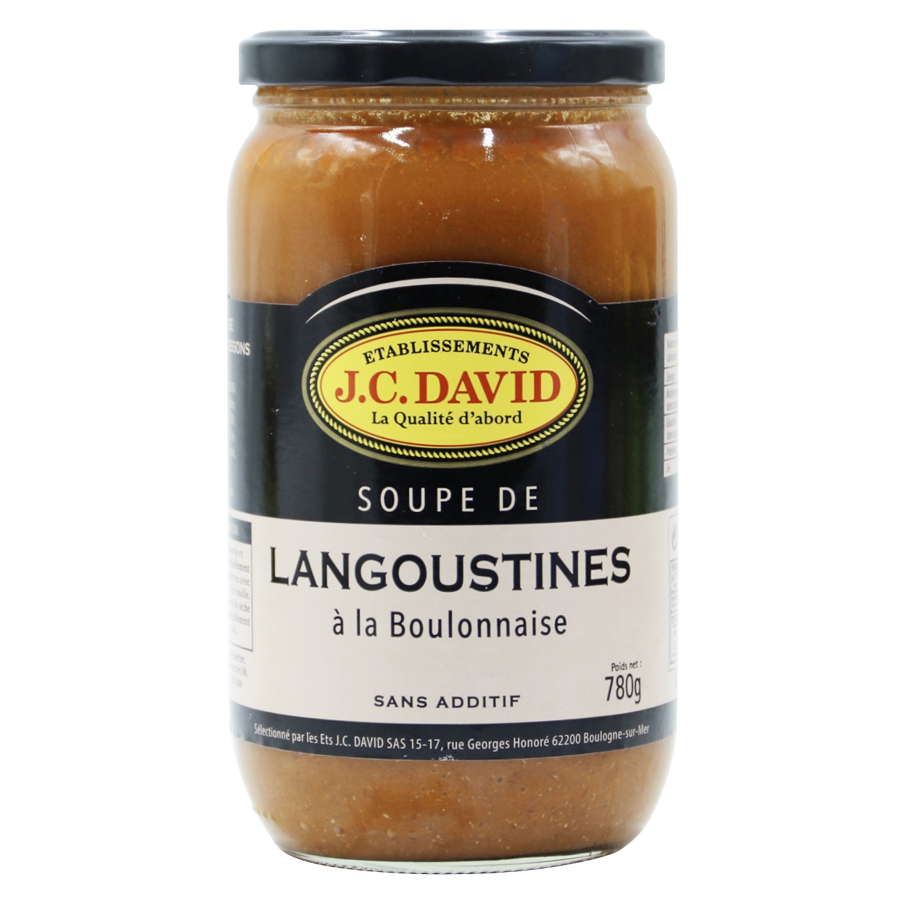 SOUPE DE LANGOUSTINES - 780g