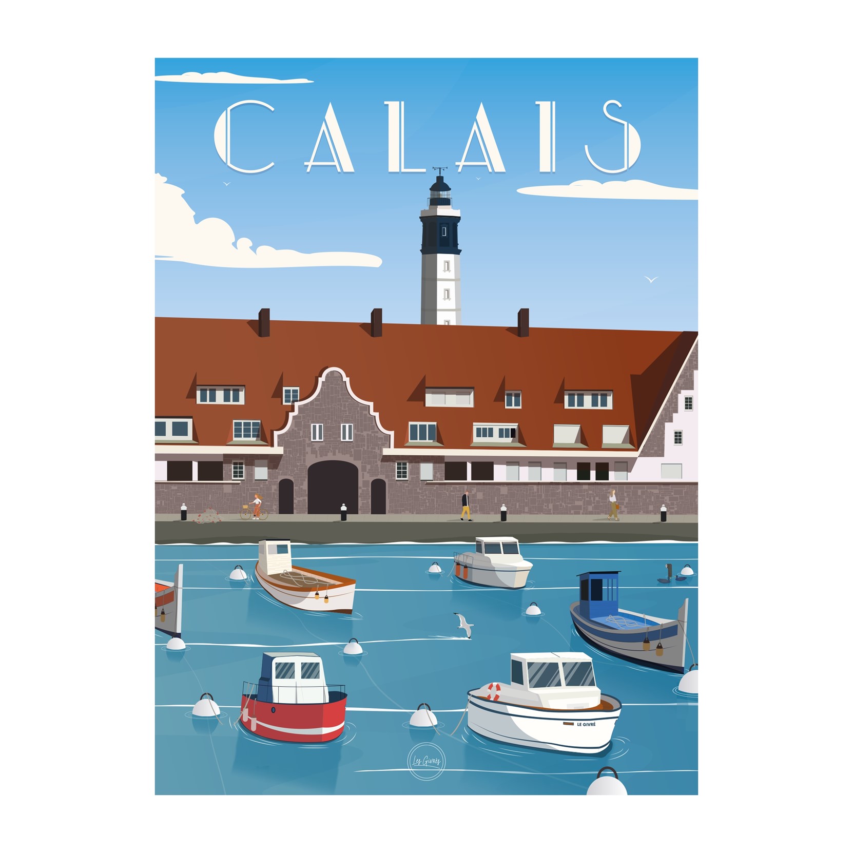 CALAIS - LE BASSIN DU PARADIS