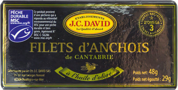 VÉRITABLES ANCHOIS DE CANTABRIE - 49g