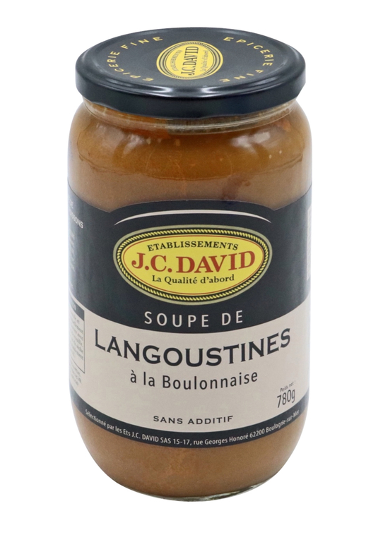 SOUPE DE LANGOUSTINES 780 g JC DAVID LA PAYSANNE DES MERS