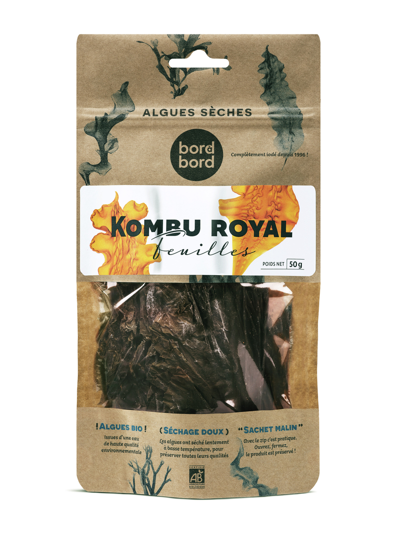 Kombu Royal biologique - Algues séchées en flocons, Par Océan de saveurs