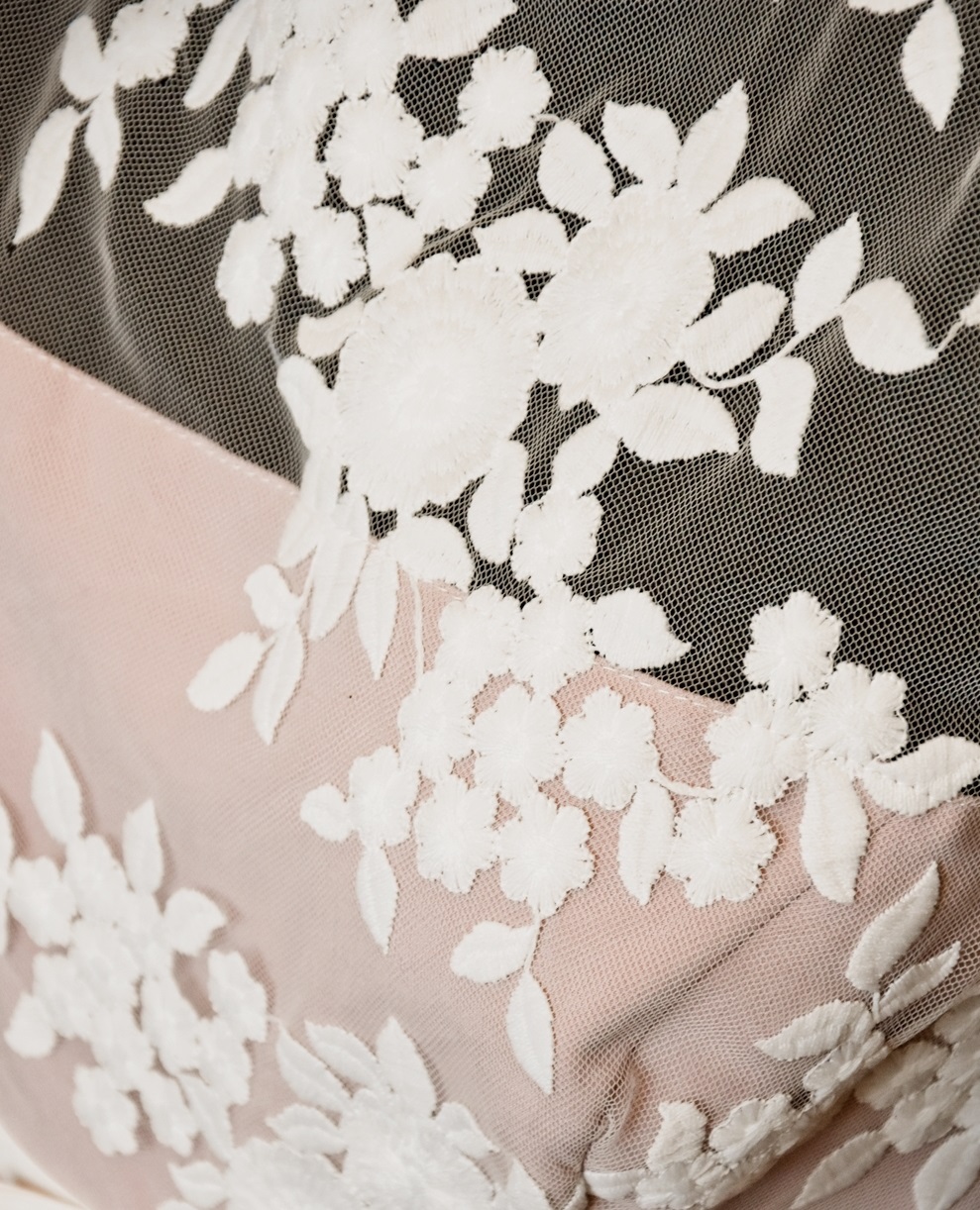 Dentelle robe grossesse Elvira