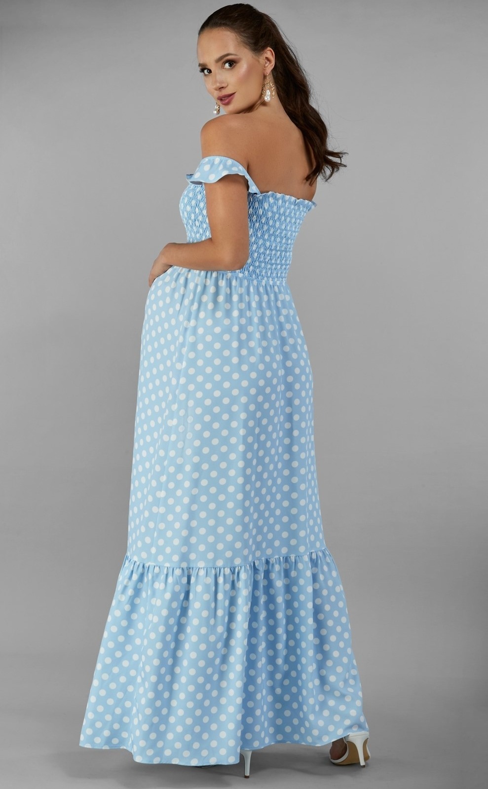 Robe de grossesse Nora a pois