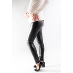 Legging de grossesse simili cuir