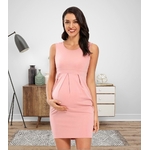 Robe  de grossesse rose été