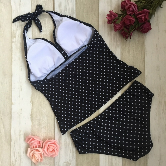 Tankini de grossesse à pois blanc Reste 1 Taille 36 MAILLOT DE BAIN