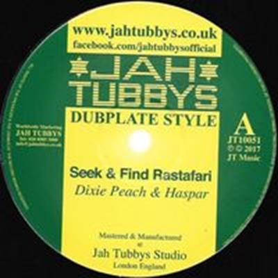 (10inch) Face A Dixie Peach Seek & Find Rastafari + Haspar Dub Face B Eleven White Riddim