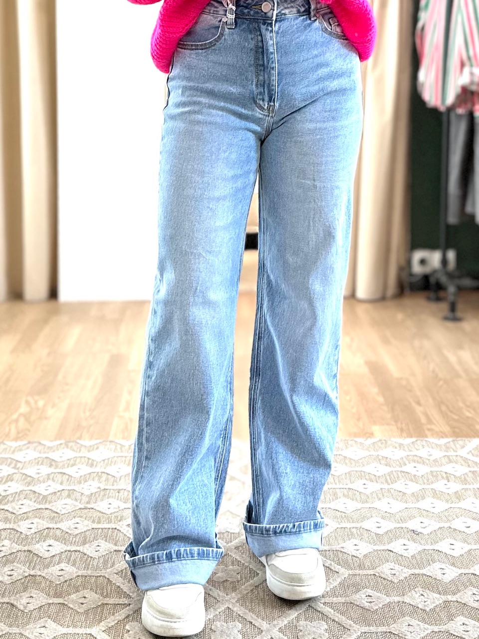 JEAN LARGE FEMME