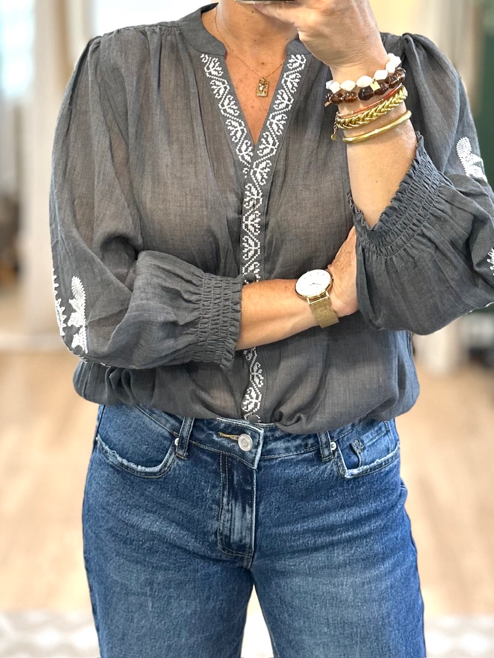 BLOUSE BRODEE