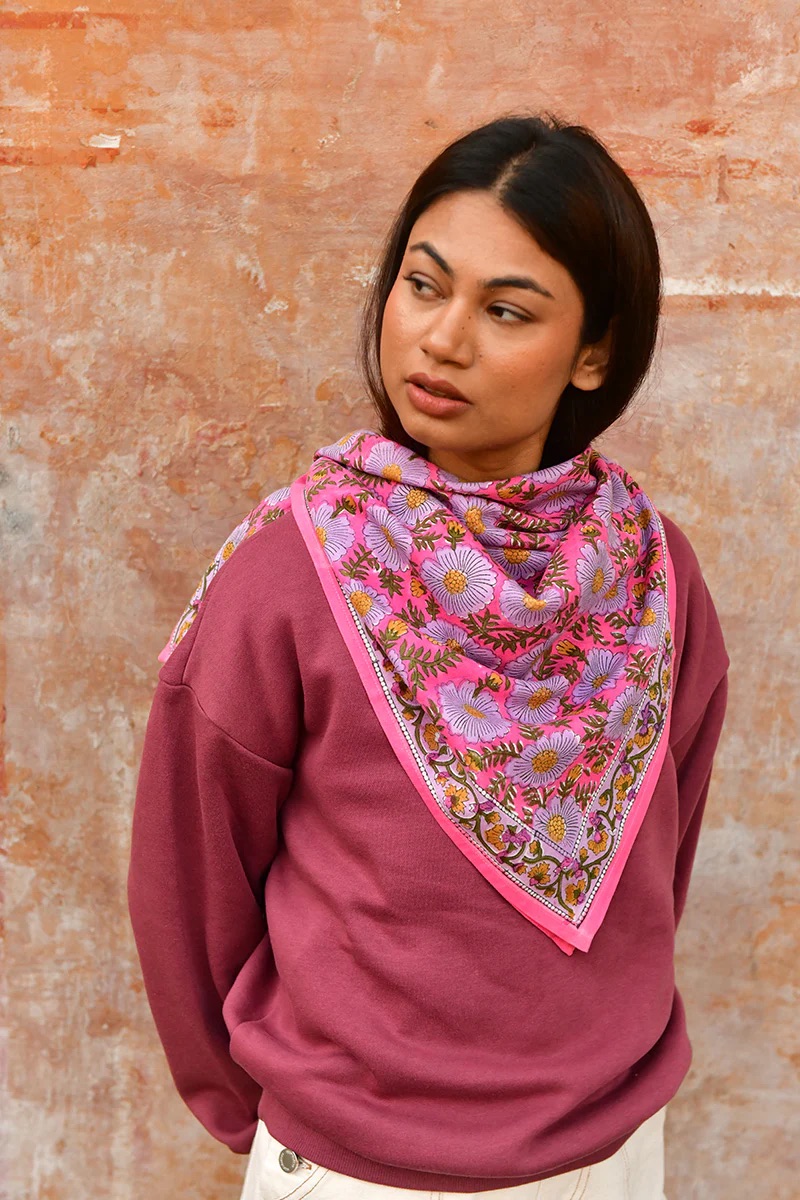 byzantine-blockprint-grand-foulard-ravenne-rose-2
