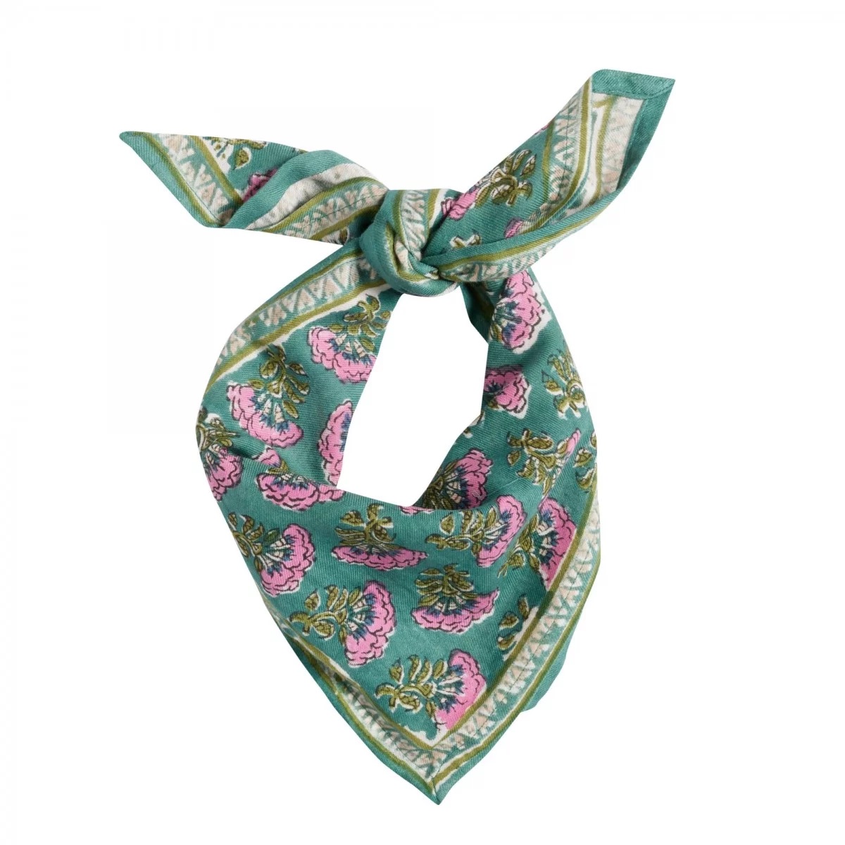 foulard-indien-enfant-namaste-vert