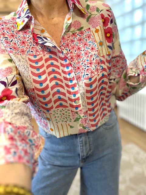 CHEMISE IMPRIME FLEURI