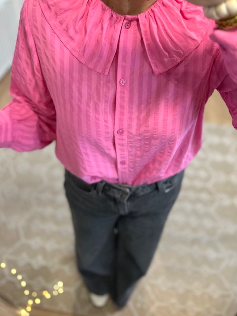 blouse rose