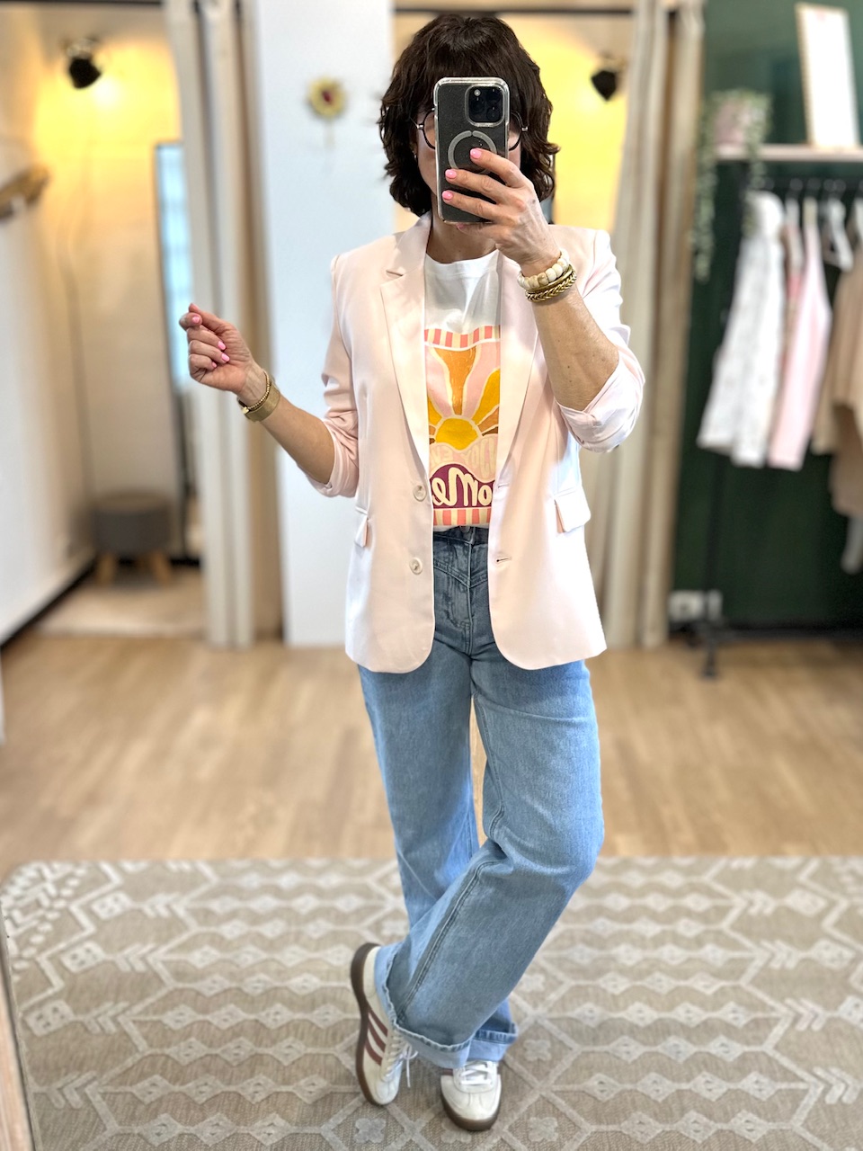 VESTE ROSE FEMME