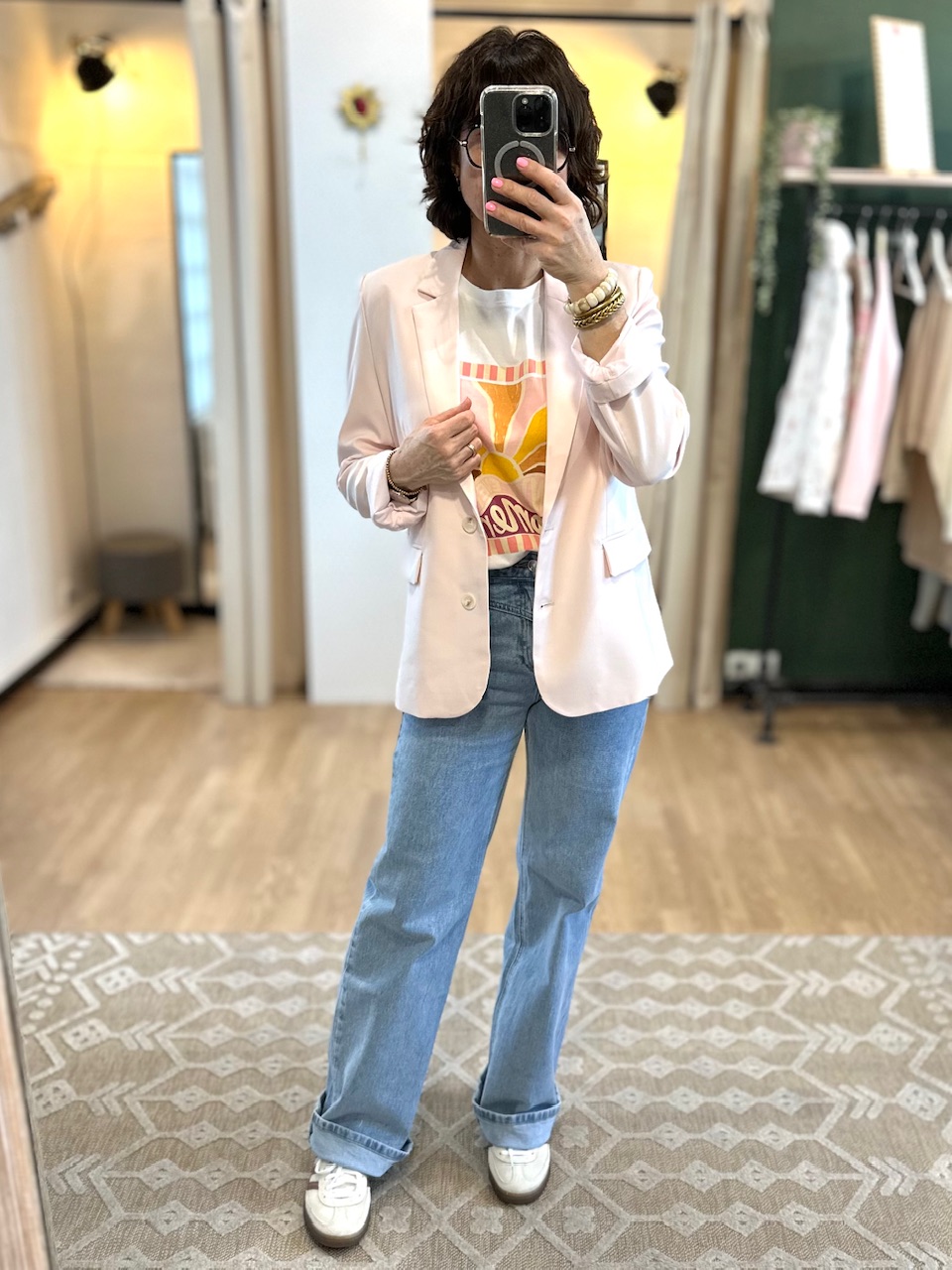 BLAZER ROSE PALE
