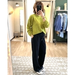 PANTALON VELOURS FEMME