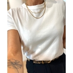 TEE-SHIRT BLANC FEMME