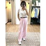 PANTALON ROSE A PINCES