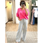 jean nino large gris clair