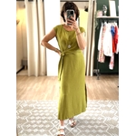 ROBE LONGUE VERT OLIVE