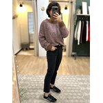 JEAN GRIS DROIT FEMME